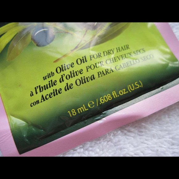 Hair One Cleanser & Conditioner 18 ml Sample Packet Olive Oil Dry Hair Shampoo - Picture 2 of 5